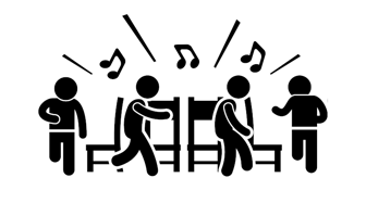 FAUXHOPE MUSICAL CHAIRS