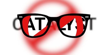 Controversial land purchase: Glasses obscuring CATALYST, suggesting questionable actions by Fairhope councilmen