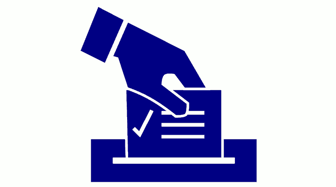 Hand casting a ballot, symbolizing CATALYST’s manipulation of “faux” candidates in upcoming elections