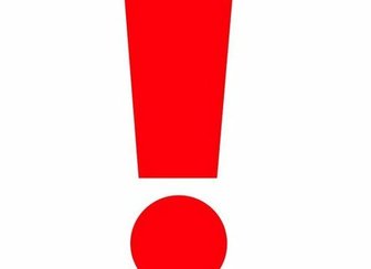 Unexpected political upset: A red exclamation point symbolizes shock and disruption within Fairhope politics