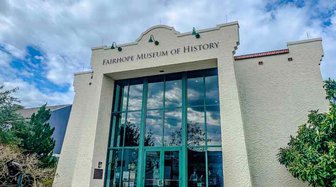 Fairhope Museum of History building facade, referenced in a letter regarding waterfront development controversy