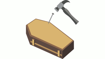 Hammer driving a nail into a coffin, symbolizing Fairhope City Council’s controversial land purchase decisions