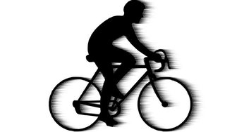 Silhouette of a cyclist against a blurred background, symbolizing Fairhope City Council’s lack of progress and failed init...