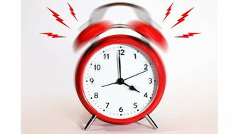 Urgent: Red alarm clock rings, symbolizing last chance to oppose Regency Place Apartments development at Gulf Shores City ...