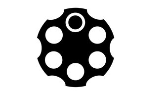 Revolver cylinder graphic symbolizing Fairhope city council’s legal risks and potential consequences for taxpayers