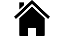 Stay home icon representing public health guidance amid rising COVID-19 cases and debate over shelter-in-place orders