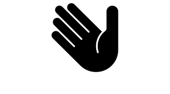 Hand raised in a slapping gesture against a stark background, symbolizing corruption and injustice in the judicial system