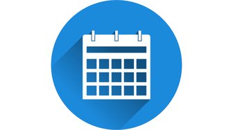 Calendar icon representing repeated council meetings regarding stalled infrastructure funding requests