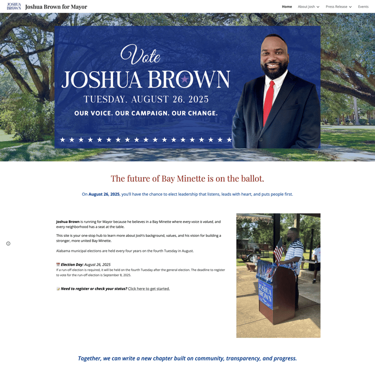 Brown's Website