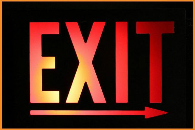 EXIT AND ENTER