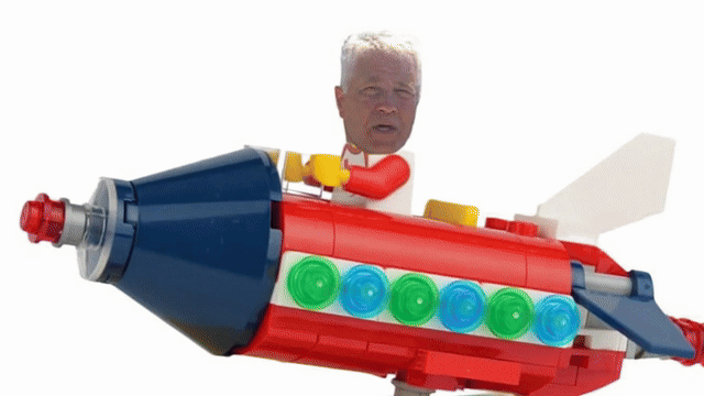 LEGO ROCKET SCIENTIST - Animated