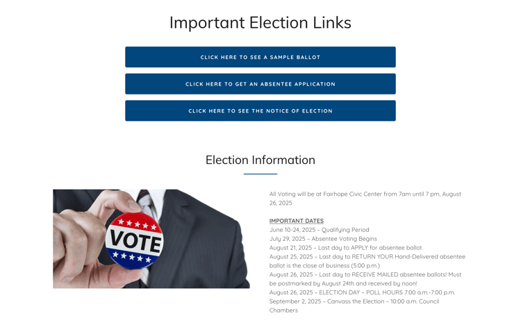 Troy Vickers Website