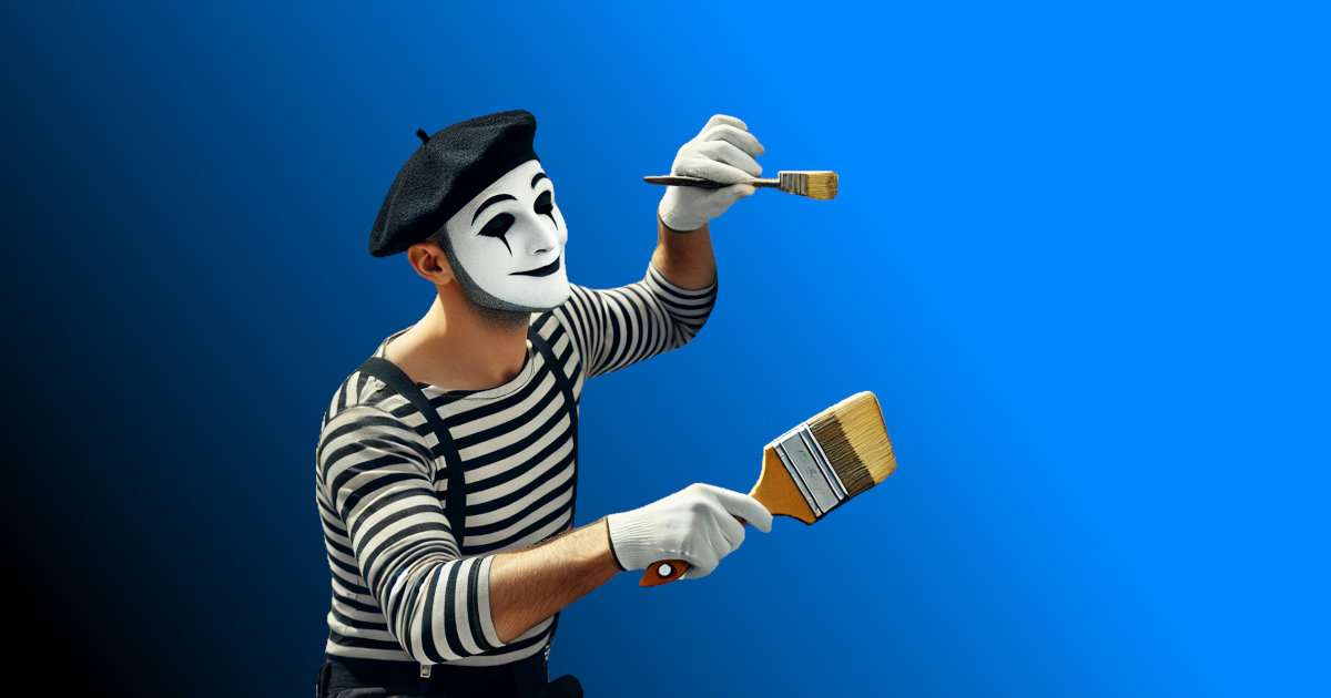 MIME'S WHITEWASHING